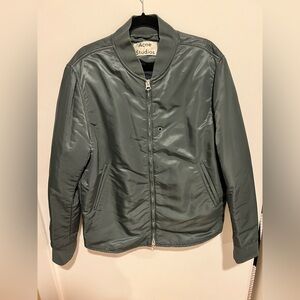Acne Studios Dark Green Nylon Jacket